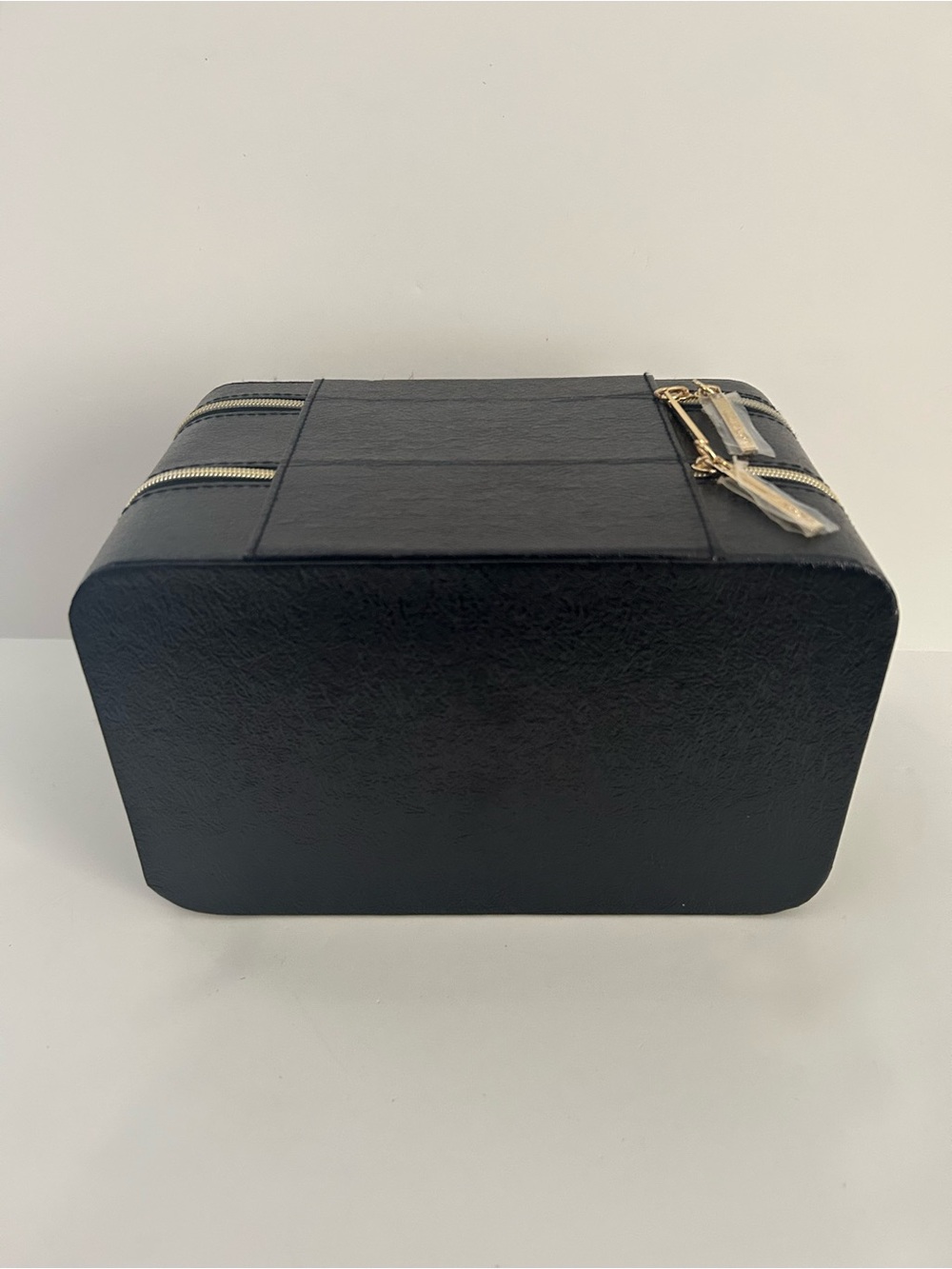 Lancome Black Two-Tier Train Case with Handle - Picture 3 of 8